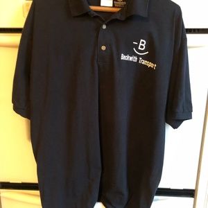 Polo Shirt Gildan Buttoned L